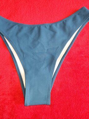 NEW XL Women's Blue Bikini Bottom Bathing Suit Swimwear Beach SEXY Swimming